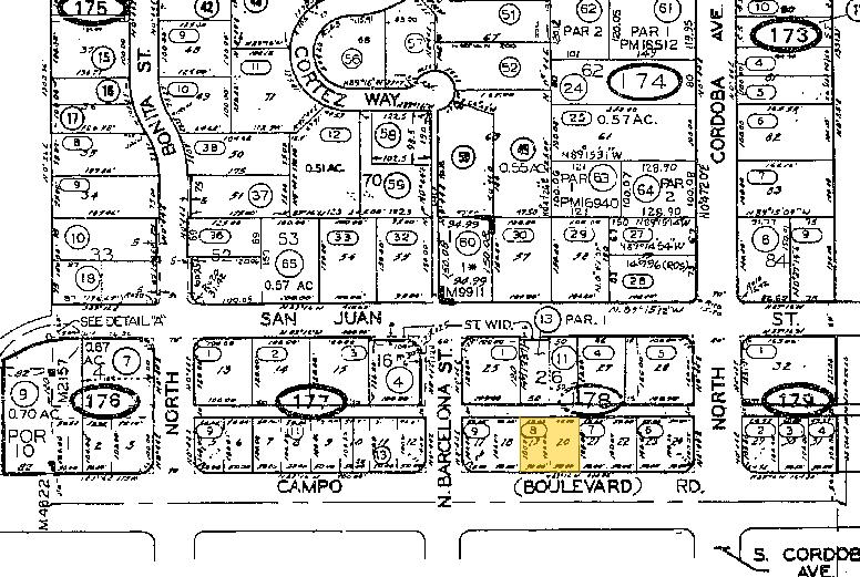 9958-9960 Campo Rd, Spring Valley, CA for lease - Plat Map - Image 3 of 12