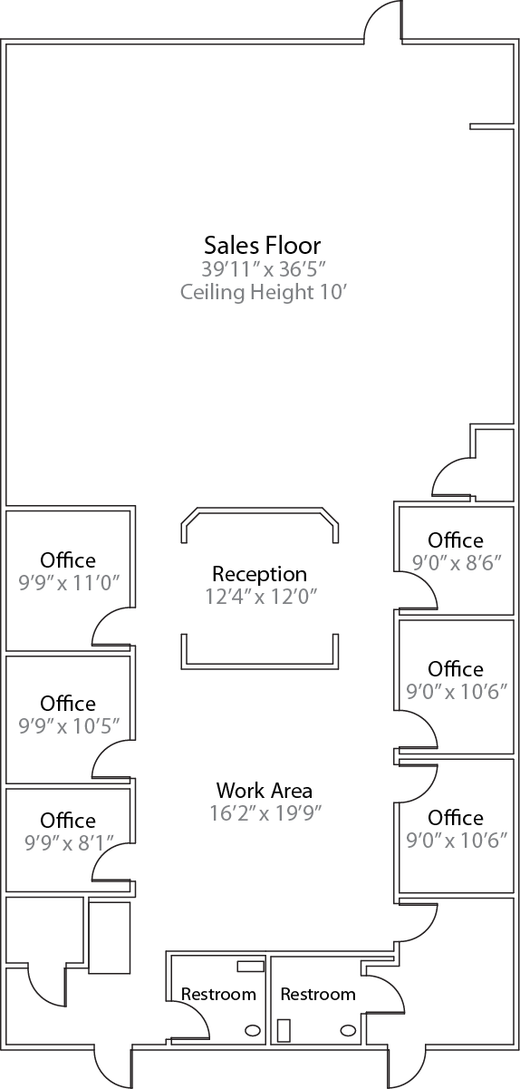 5679 US Highway 41 S, Terre Haute, IN for lease Floor Plan- Image 1 of 7