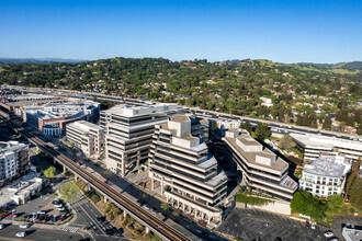 2175 N California Blvd, Walnut Creek, CA - aerial  map view