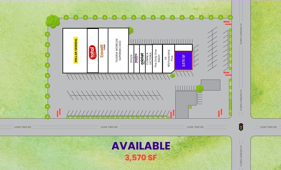 2105-2107 Lone Tree, Victoria, TX for lease Interior Photo- Image 1 of 1