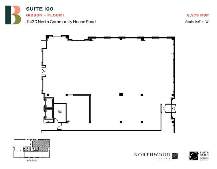 11430 N Community House Rd, Charlotte, NC for lease - Floor Plan - Image 2 of 4