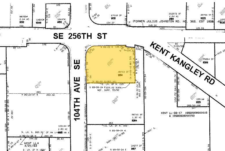 10407 SE 256th St, Kent, WA for sale - Plat Map - Image 2 of 3