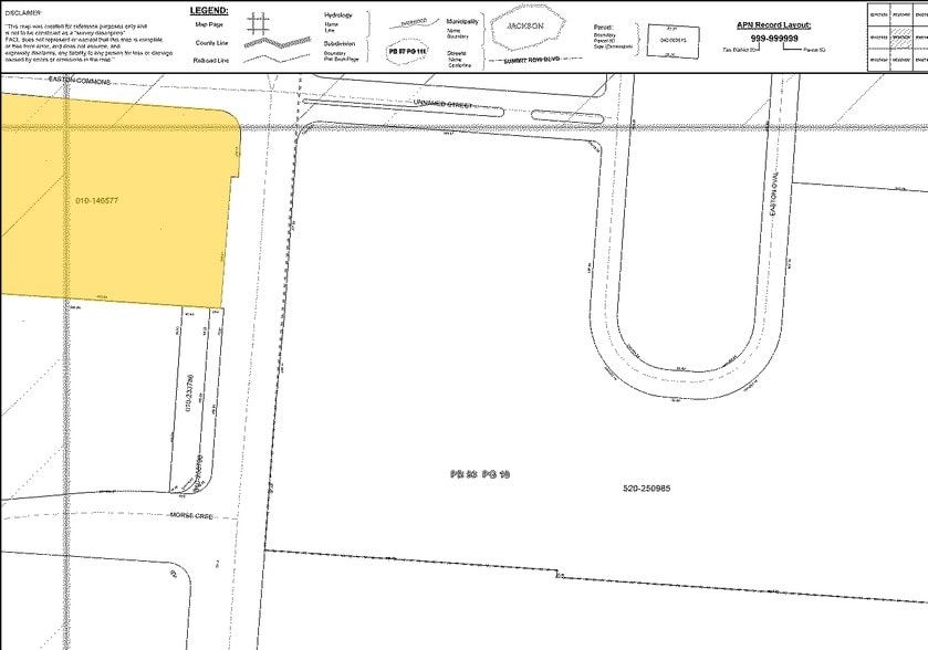 4343 Easton Commons, Columbus, OH for lease - Plat Map - Image 2 of 13