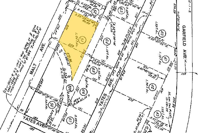 2626 S Malt Ave, Commerce, CA for lease - Plat Map - Image 2 of 2