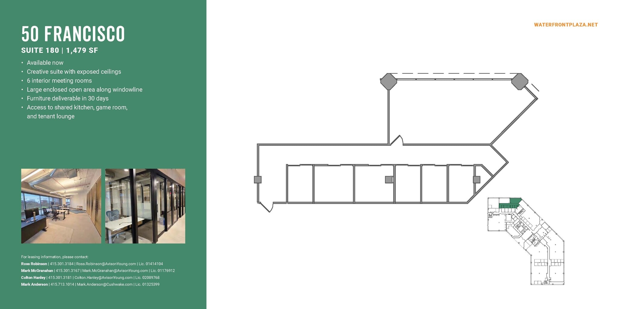 50 Francisco St, San Francisco, CA for lease Floor Plan- Image 1 of 3