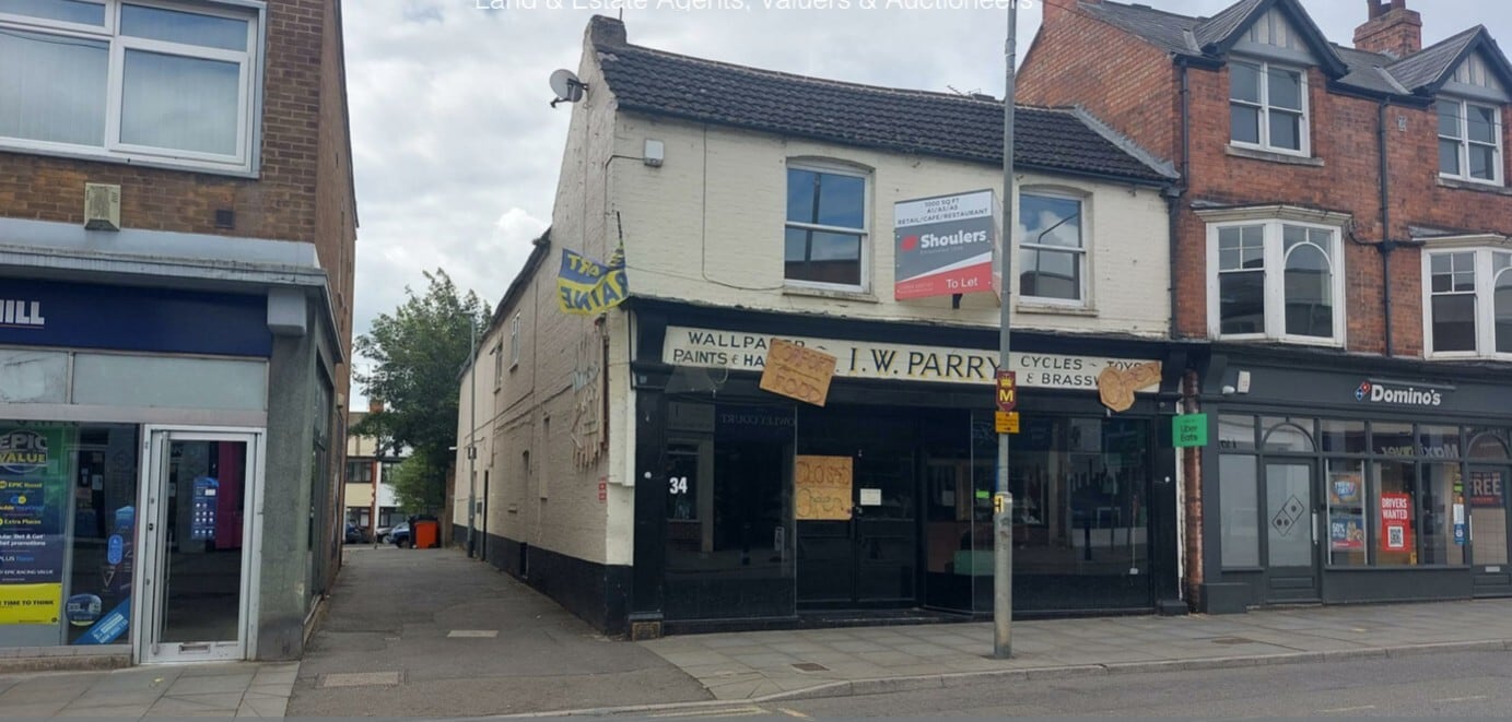 34 Sherrard St, Melton Mowbray for lease Building Photo- Image 1 of 1