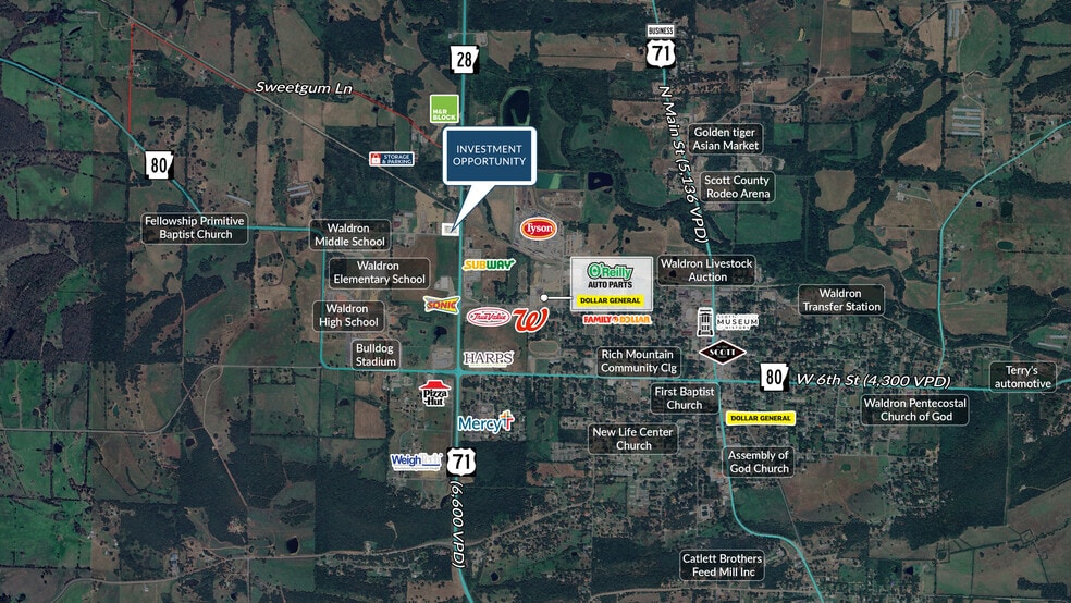 42 Sweetgum Ln, Waldron, AR for sale - Building Photo - Image 3 of 5