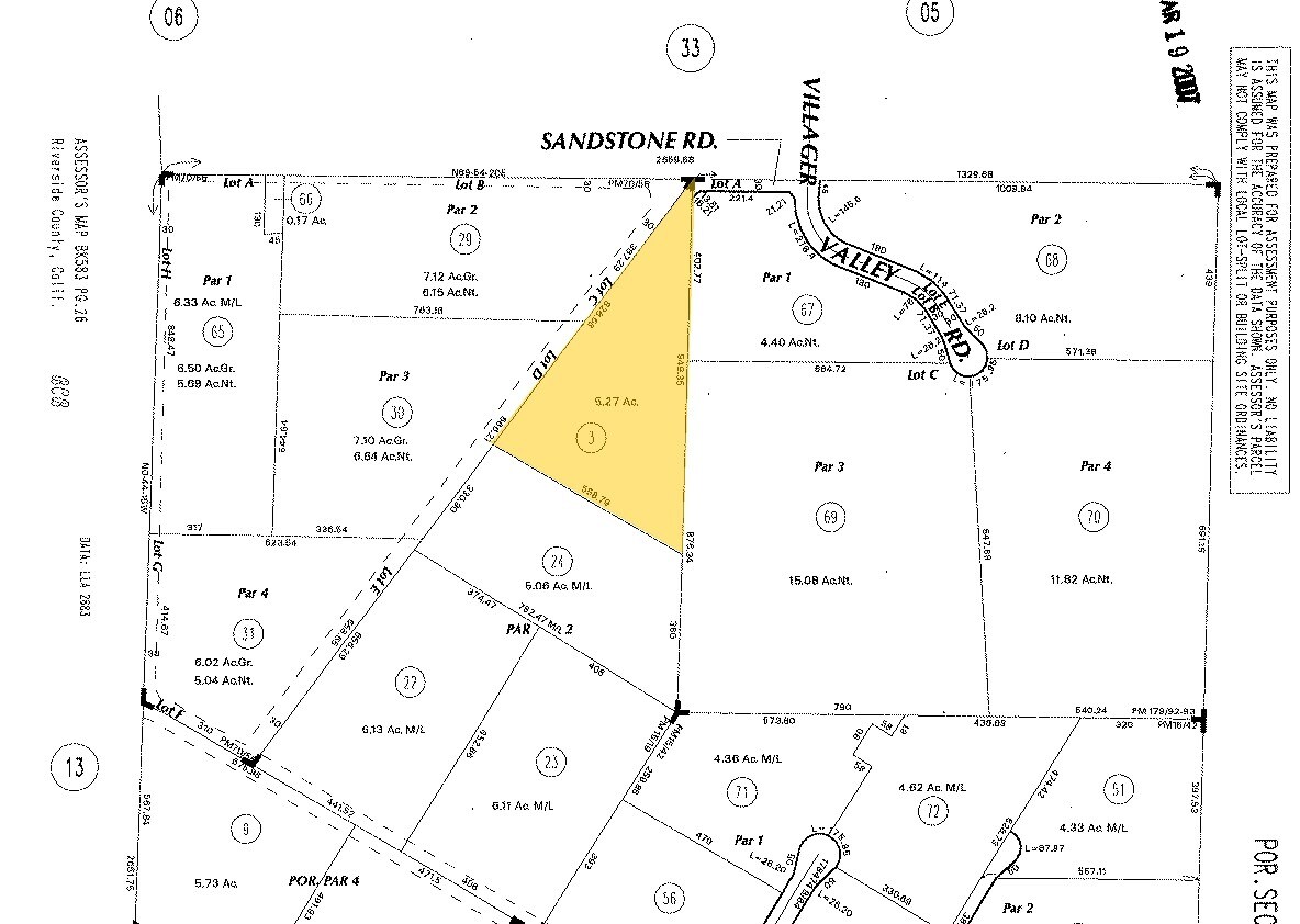 Sandstone Rd, Aguanga, CA 92536 Land for Sale