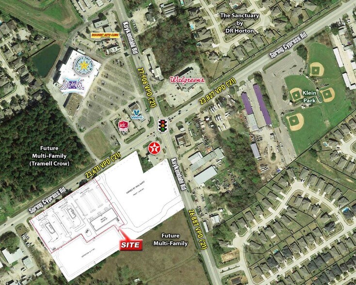 Spring Cypress & Kuykendahl Rd, Spring, TX 77379 Land for Sale