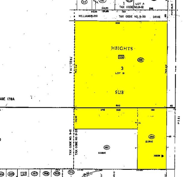 1700 N Lewis Ave, Waukegan, IL for lease - Plat Map - Image 2 of 5