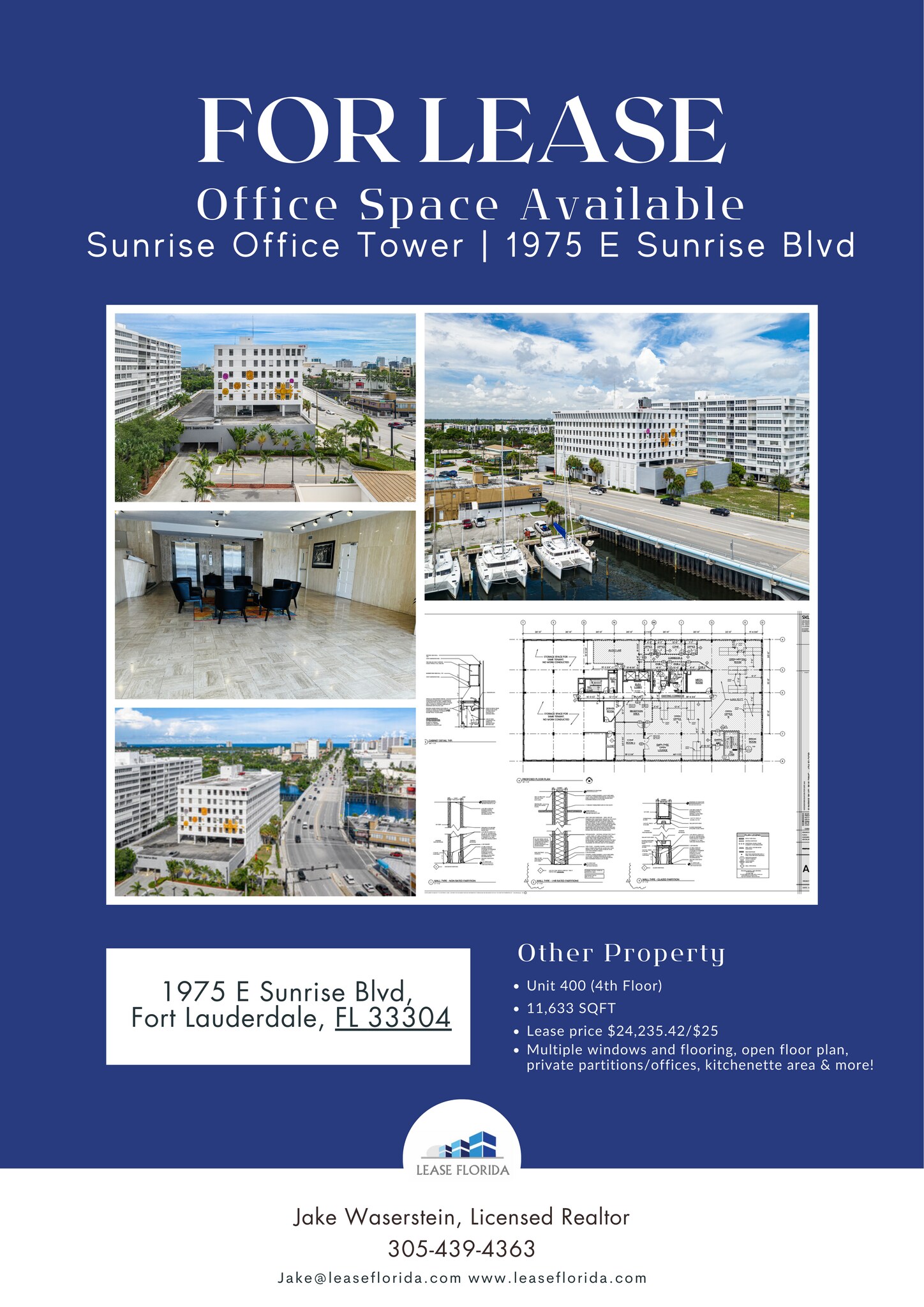 1975 E Sunrise Blvd, Fort Lauderdale, FL for lease Building Photo- Image 1 of 2