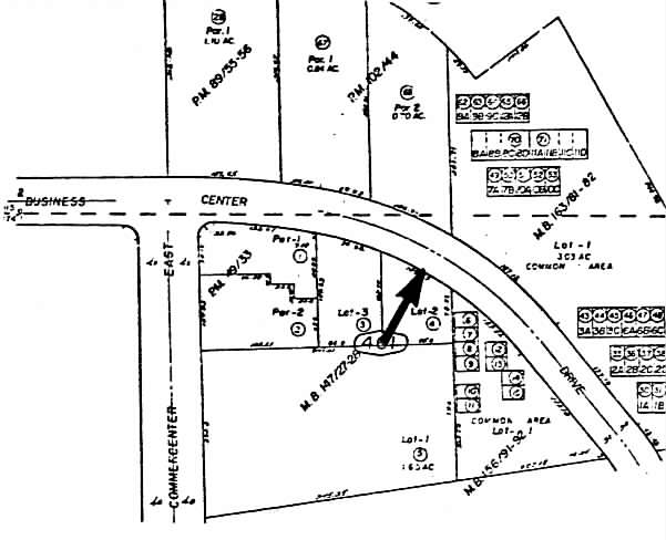 1884 Business Center Dr, San Bernardino, CA for lease - Plat Map - Image 2 of 5