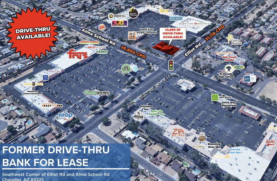 2998 N Alma School Rd, Chandler, AZ for lease - Building Photo - Image 1 of 17