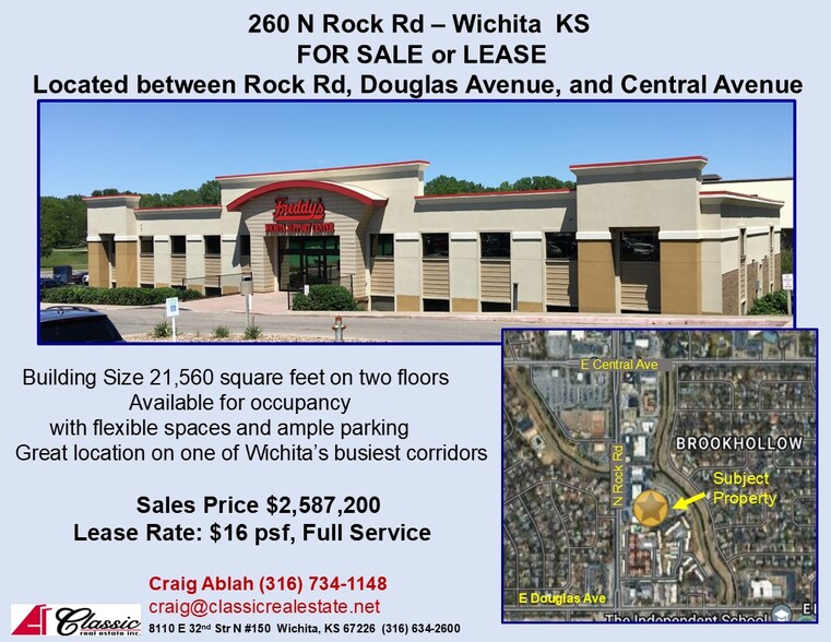 260 N Rock Rd, Wichita, KS for sale - Building Photo - Image 1 of 1