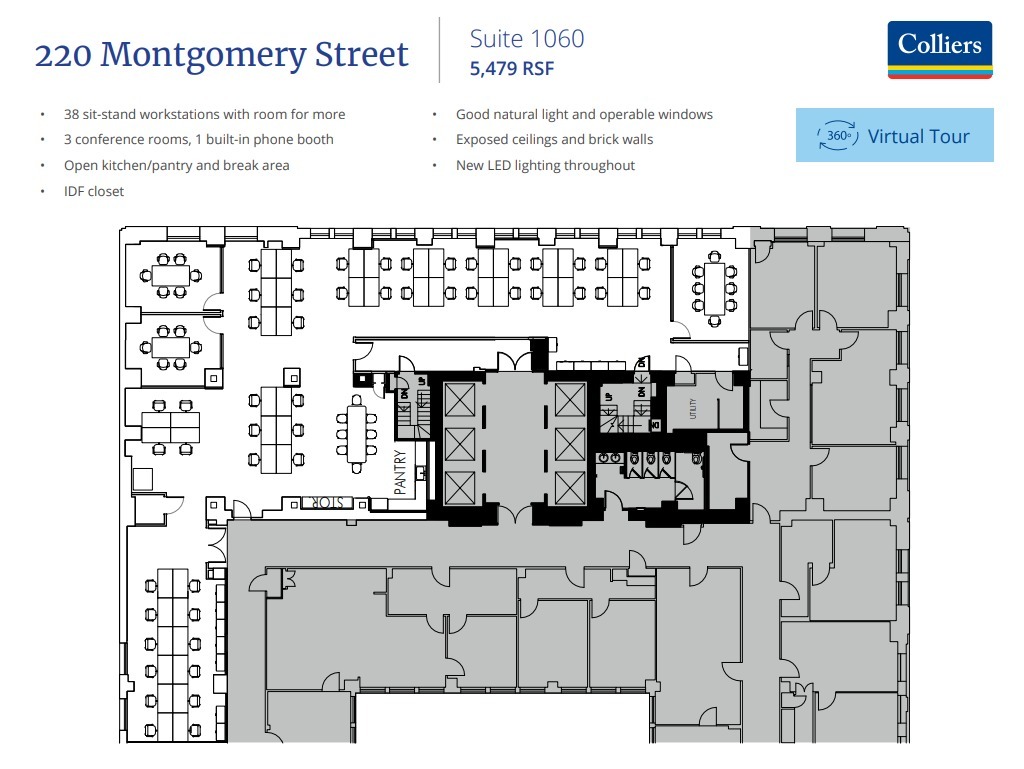 220 Montgomery St, San Francisco, CA for lease Floor Plan- Image 1 of 1