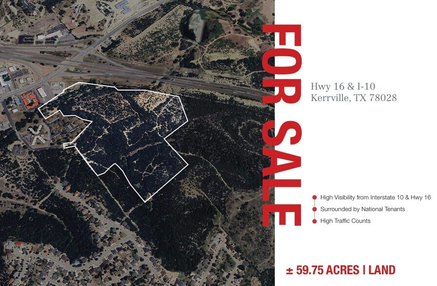 Hwy 16 & i10, Kerrville, TX for sale - Primary Photo - Image 1 of 1