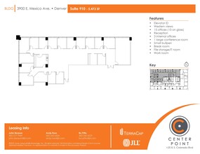 3900 E Mexico Ave, Denver, CO for lease Floor Plan- Image 2 of 2