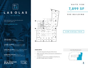 350 E Las Olas Blvd, Fort Lauderdale, FL for lease Floor Plan- Image 1 of 1