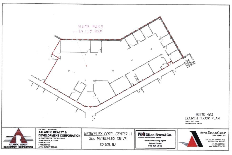 200 Metroplex Dr, Edison, NJ for lease Floor Plan- Image 1 of 1
