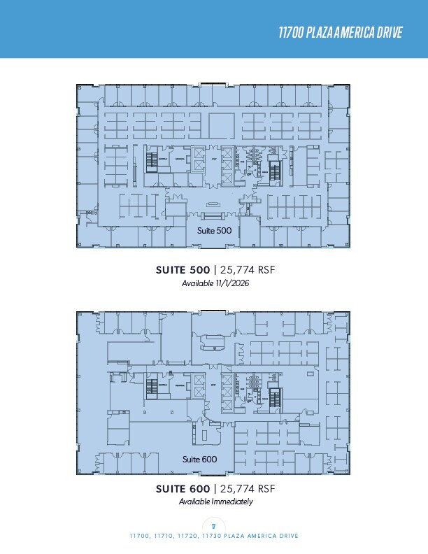 11700 Plaza America Dr, Reston, VA for lease Floor Plan- Image 1 of 1