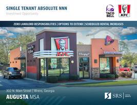 KFC/Taco Bell | Approx 14yrs Remain Abs NNN - NNN Property