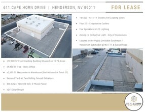 611 Cape Horn Dr, Henderson, NV for lease Building Photo- Image 2 of 6