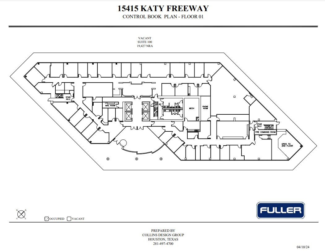 15415 Katy Fwy, Houston, TX for lease Floor Plan- Image 1 of 1