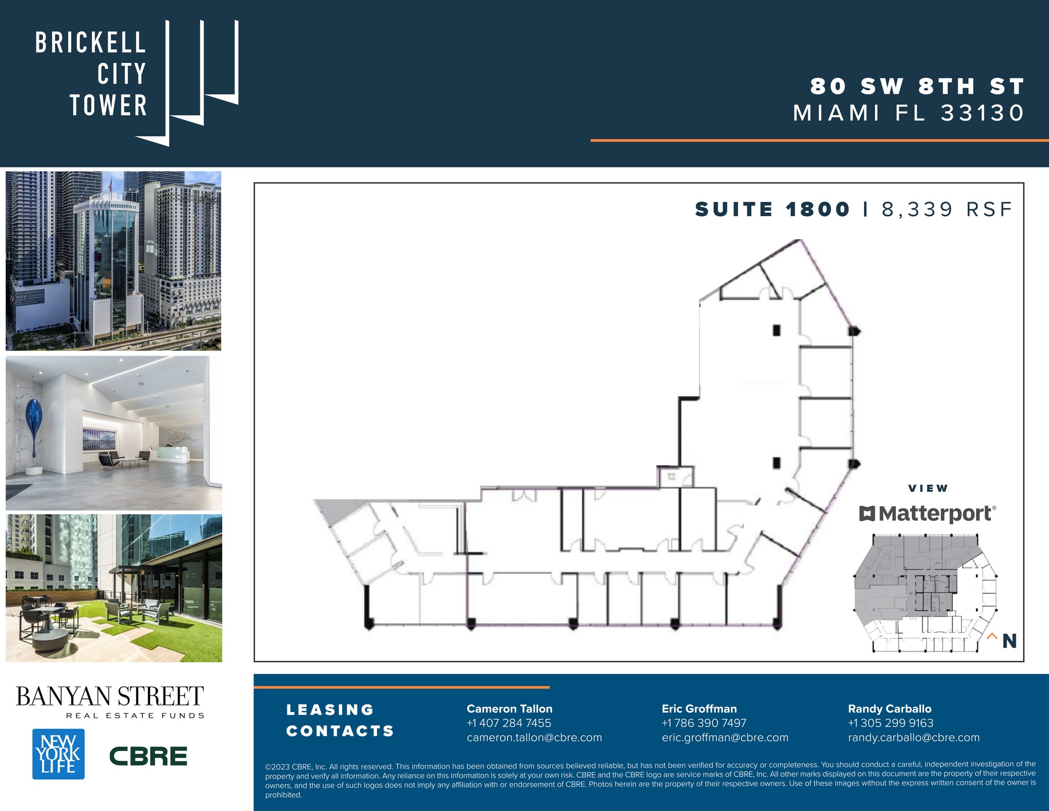 80 SW 8th St, Miami, FL for lease Site Plan- Image 1 of 13