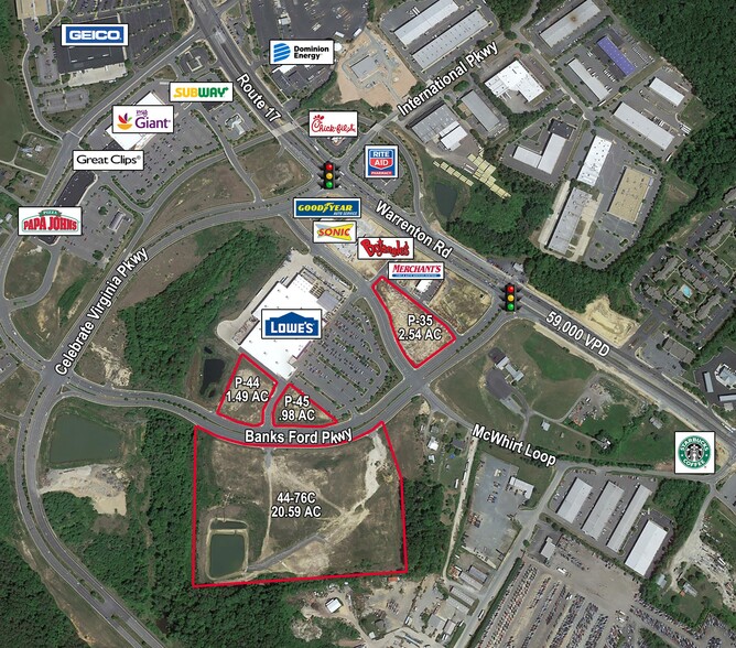 Banks Ford Pky, Fredericksburg, VA for sale - Building Photo - Image 1 of 1