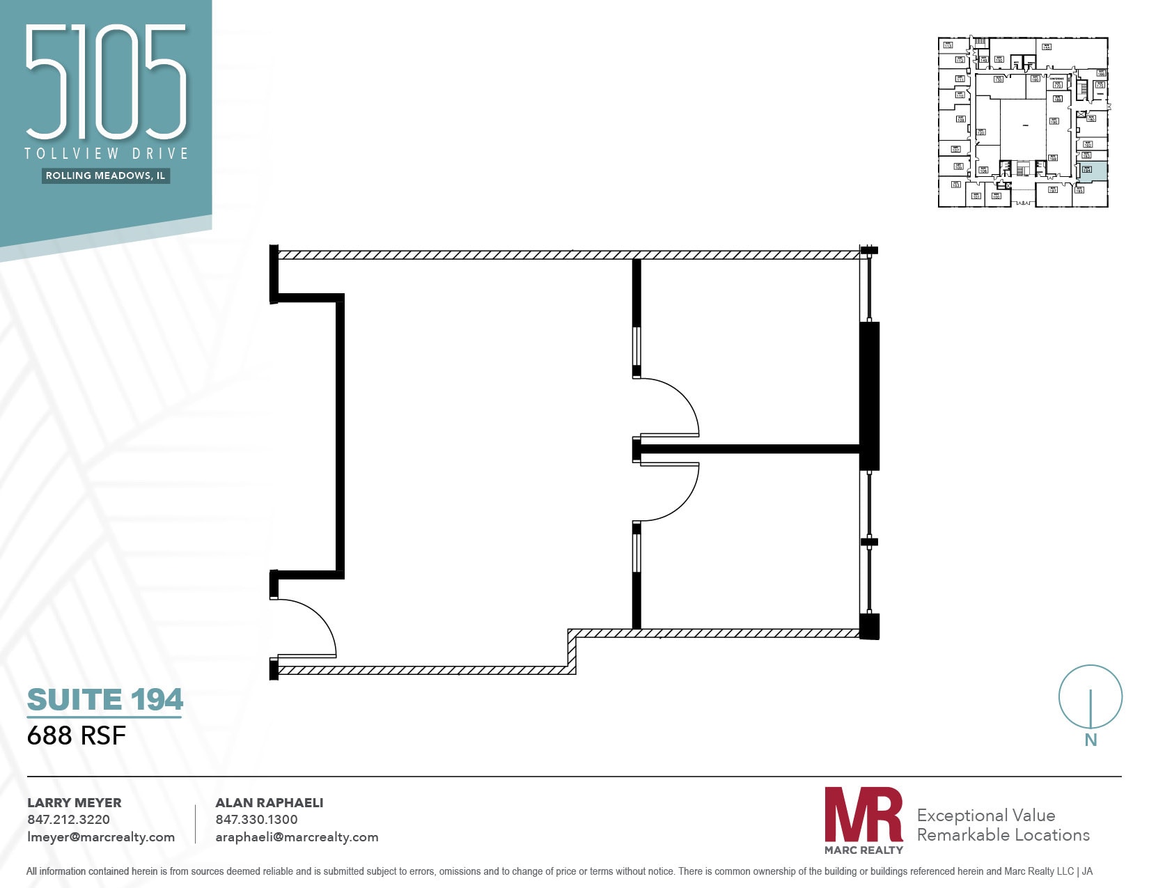 5105 Tollview Dr, Rolling Meadows, IL for lease Floor Plan- Image 1 of 1