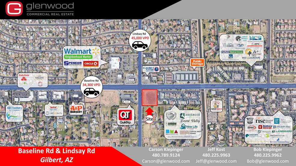 Baseline Rd & Lindsay Rd SEC, Gilbert, AZ for sale - Building Photo - Image 1 of 1