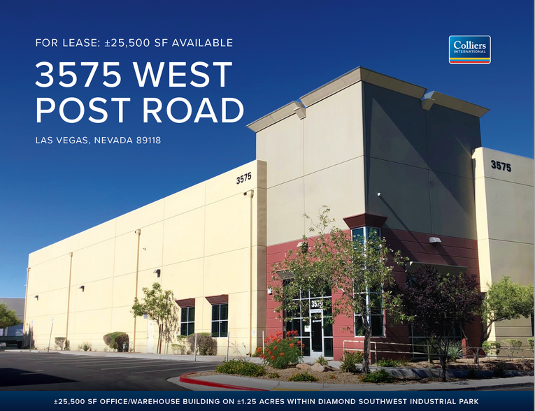 3575 W Post Rd, Las Vegas, NV 89118 | LoopNet