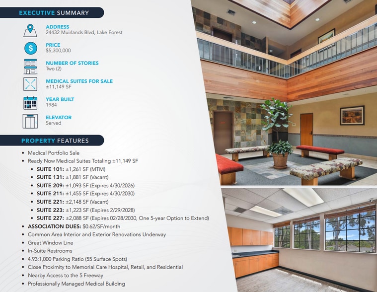 MEDICAL PORTFOLIO SALE portfolio of 7 properties for sale on LoopNet.com - Interior Photo - Image 2 of 4