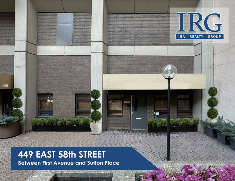 449 E 58th St, New York, NY for lease - Building Photo - Image 1 of 6