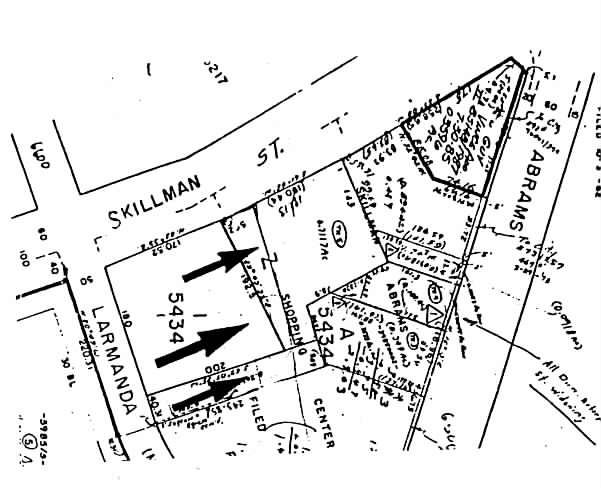 6400 Skillman St, Dallas, TX for lease - Plat Map - Image 2 of 18