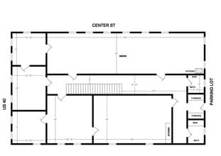 201 W Main St, Plainfield, IN for lease Floor Plan- Image 1 of 11