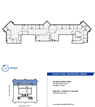 100, 110, and 120 King St W, Hamilton, ON for lease Floor Plan- Image 1 of 1