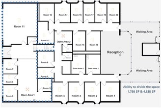 1111 Delafield St, Waukesha, WI for lease Floor Plan- Image 2 of 2