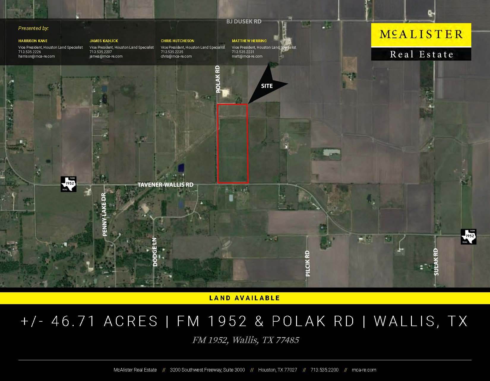 0 Fm 1952, Wallis, TX for sale Primary Photo- Image 1 of 1