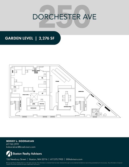 250 Dorchester Ave, Boston, MA for lease - Floor Plan - Image 3 of 5