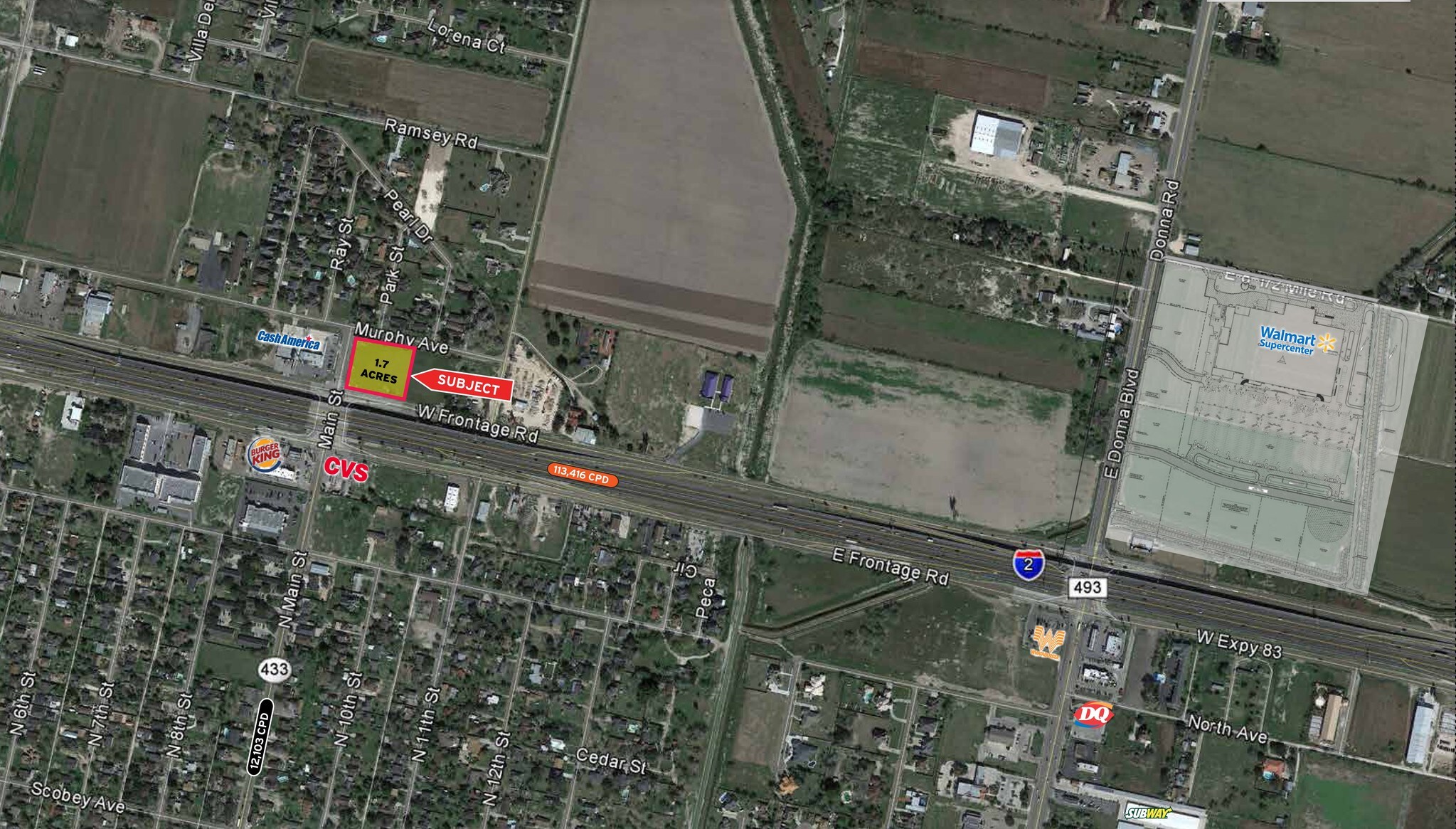 Main Ave, Donna, TX for sale Building Photo- Image 1 of 1