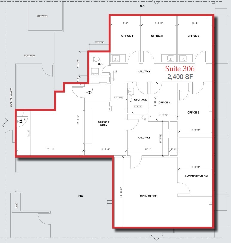 1030 Saint Georges Ave, Avenel, NJ for lease Floor Plan- Image 1 of 1