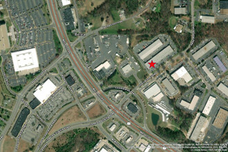 1120 International Pky, Fredericksburg, VA - aerial  map view