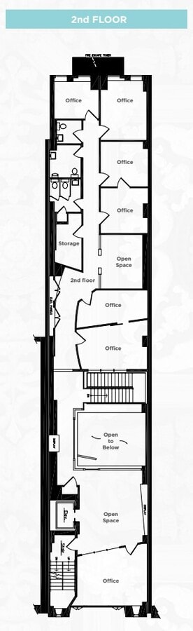 729 15th St NW, Washington, DC 20005 - Unit 200 -  - Floor Plan - Image 1 of 1