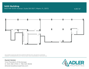 1400 NW 107th Ave, Miami, FL for lease Floor Plan- Image 1 of 1