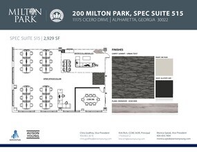 11175 Cicero Dr, Alpharetta, GA for lease Site Plan- Image 1 of 1