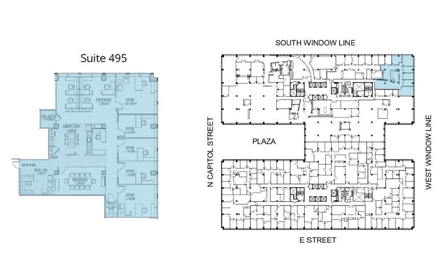 400-444 N Capitol St NW, Washington, DC for lease Floor Plan- Image 1 of 14