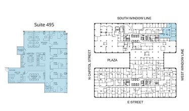 400-444 N Capitol St NW, Washington, DC for lease Floor Plan- Image 1 of 14