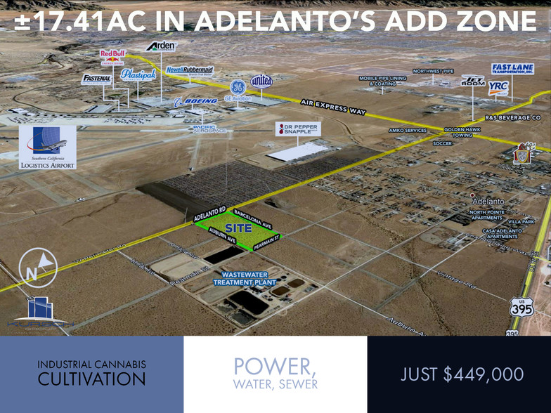 Adelanto Rd, Adelanto, CA for sale - Building Photo - Image 1 of 1