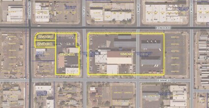1st St & Grant St, Phoenix, AZ - AERIAL  map view - Image1